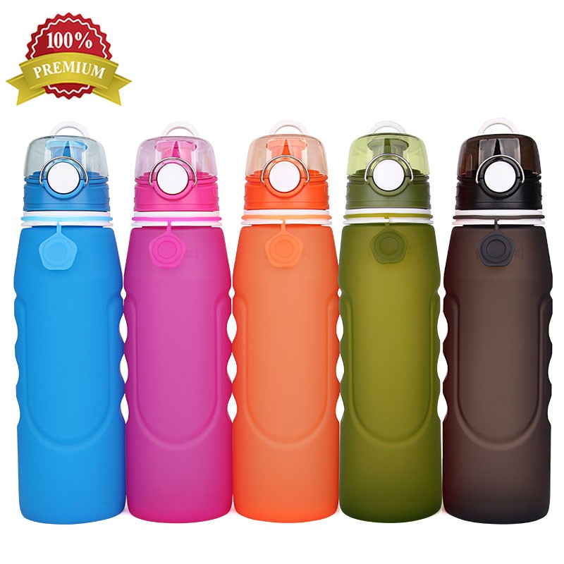 Silicone Water Bottle Manufacturer - BPA Free Collapsible Wholesale