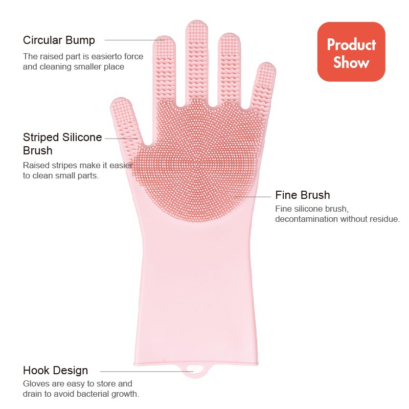 Silicone Dishwashing Glove Manufacturer - Latex Free Cleaning Glove
