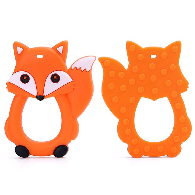 Baby Teether Manufacturer - Sensory Fox Silicone Teether