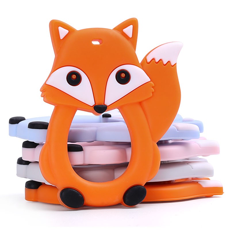 Baby Teether Manufacturer - Sensory Fox Silicone Teether