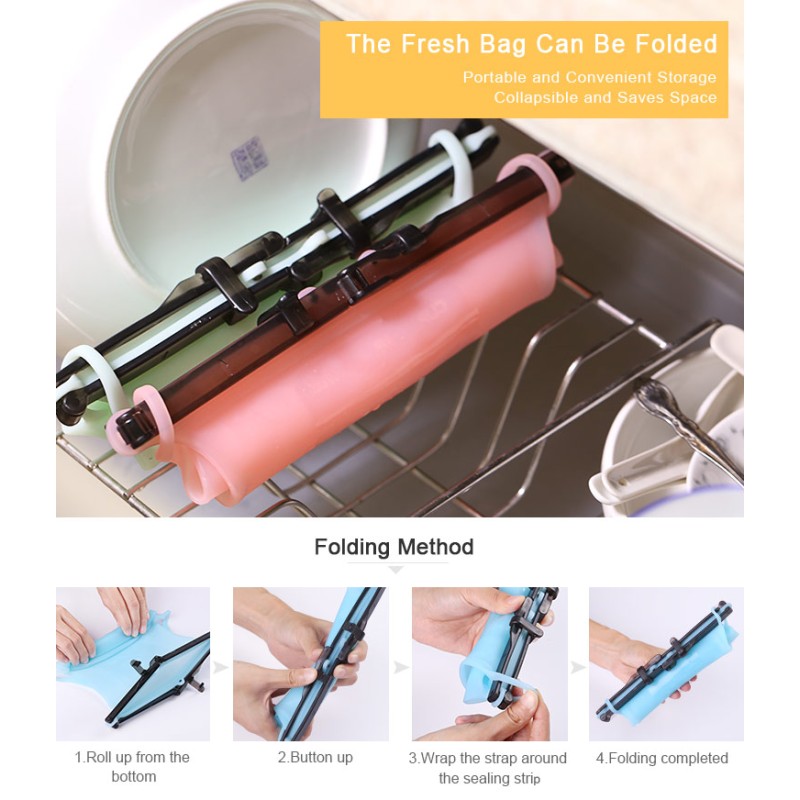 Reusable Silicone Food Bag Manufacturer - BPA Free Leak-proof Storage
