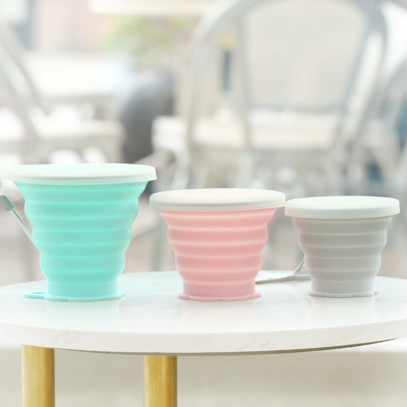 Collapsible Mug Manufacturer - Foldable Travel Mug with Lid