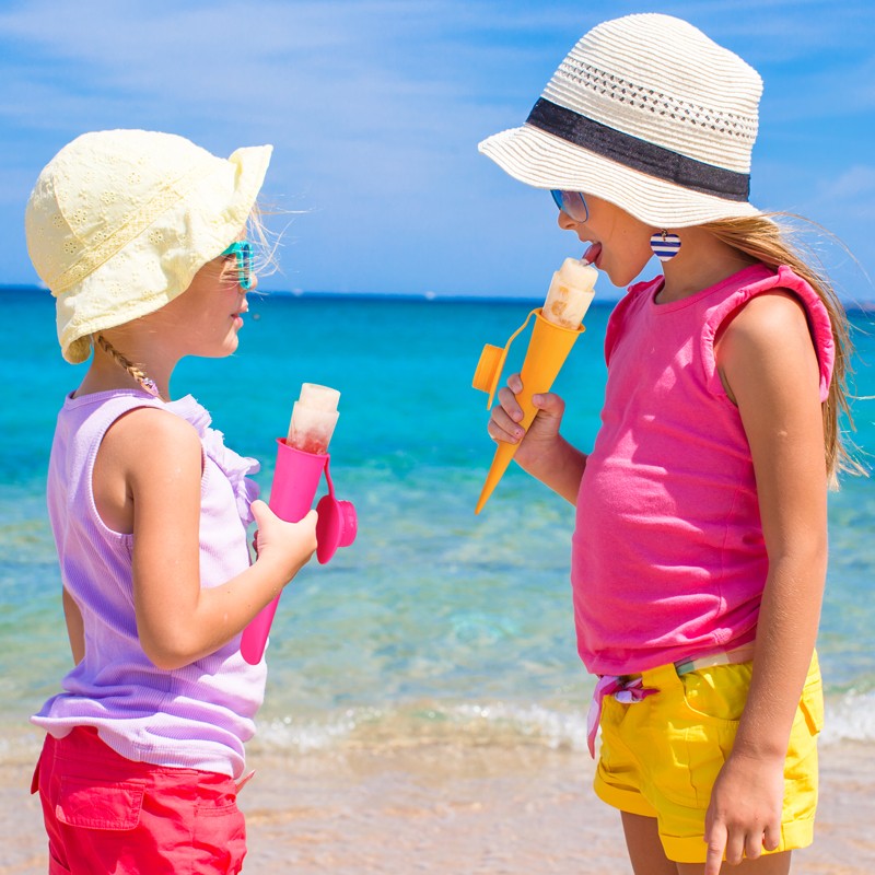 Silicone Popsicle Mold Manufacturer - Round Ice Cream Mould with Lid