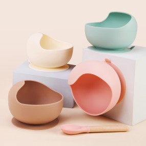 Baby Feeding Bowl Manufacturer - Custom Non Slip Silicone Bowl