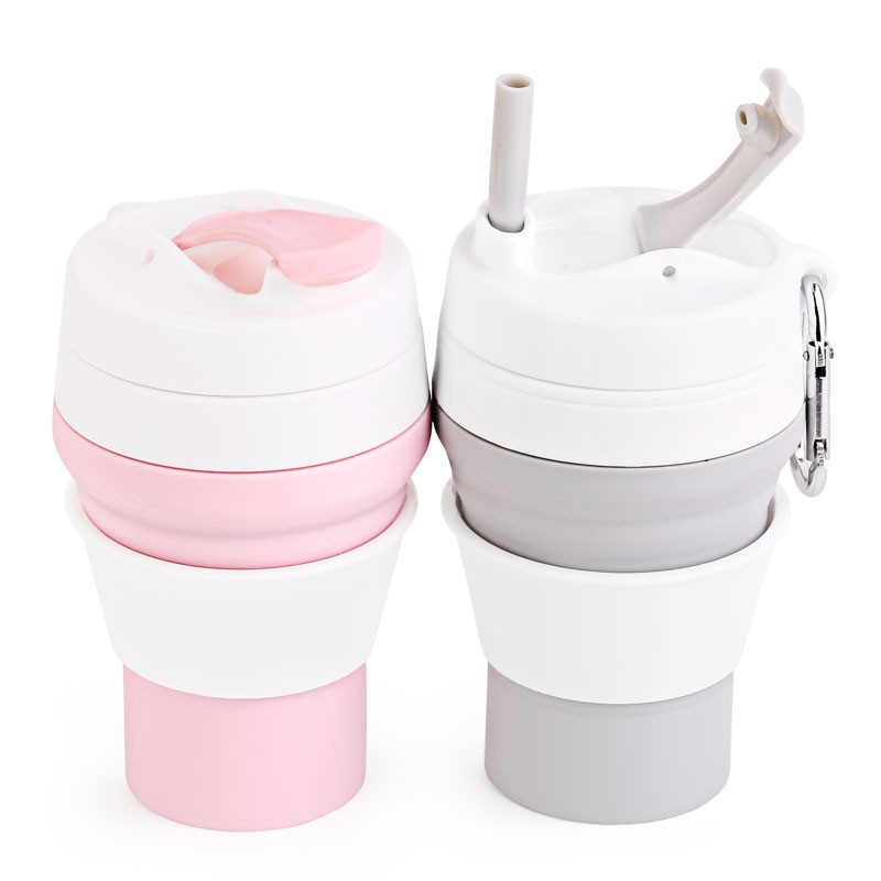 Reusable Coffee Cup Manufacturer - Custom Logo Silicone Cup