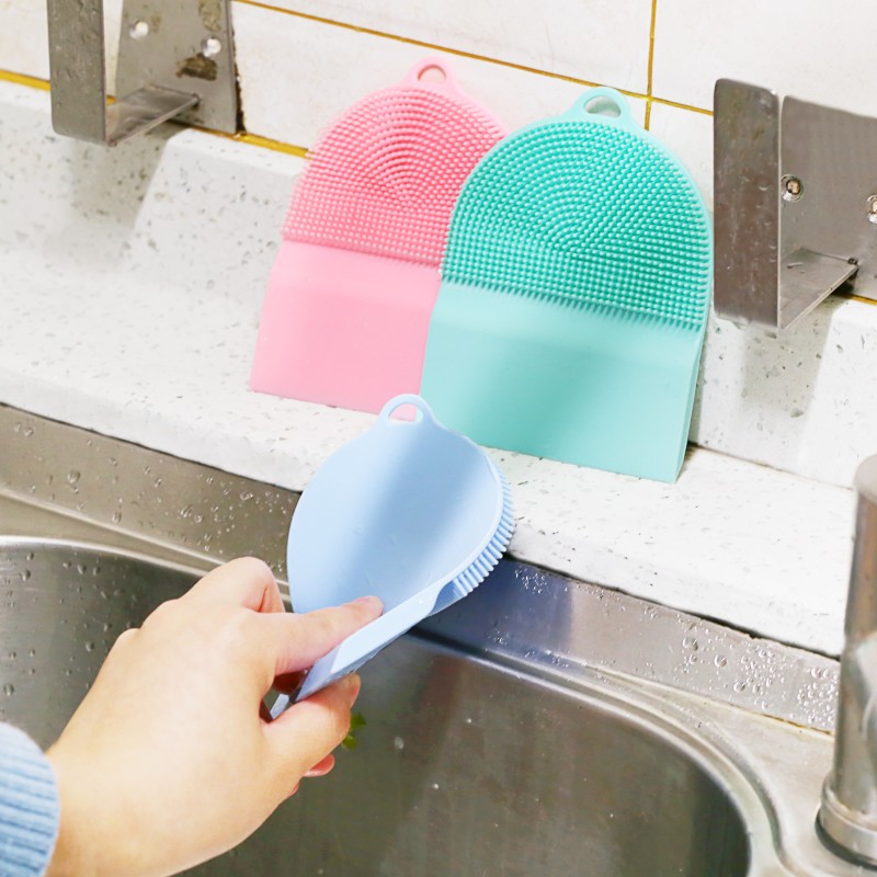 Mini Cleaning Brush Manufacturer - Silicone Door Brush Set