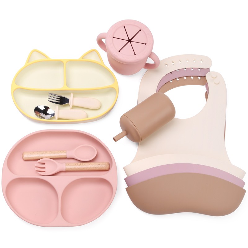 Baby Bib Manufacturer - Cotton Training Bib with Pocket