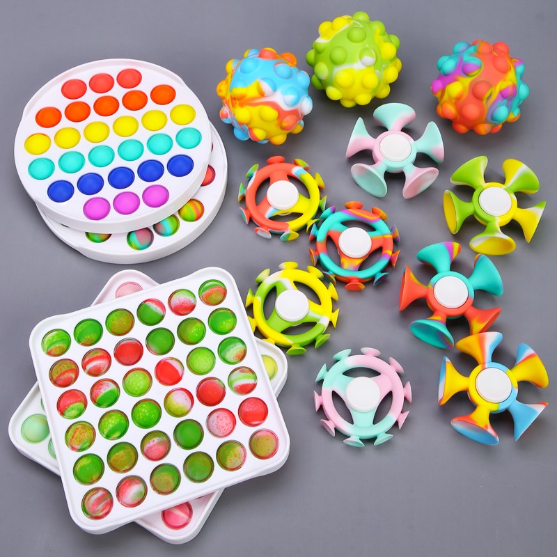 Fidget Toys Manufacturer - Rainbow Bubble Push Sensory Toys