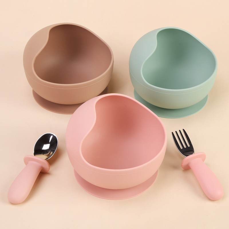 Baby Feeding Bowl Manufacturer - 360 Suction Silicone Bowl