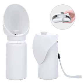 Pet Water Bottle Manufacturer - 550ml Foldable Travel Feeder