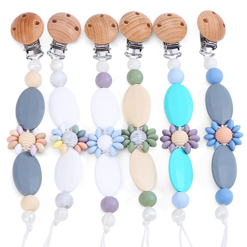Baby Pacifier Clip Manufacturer - Food Grade Teething Dummy Chain