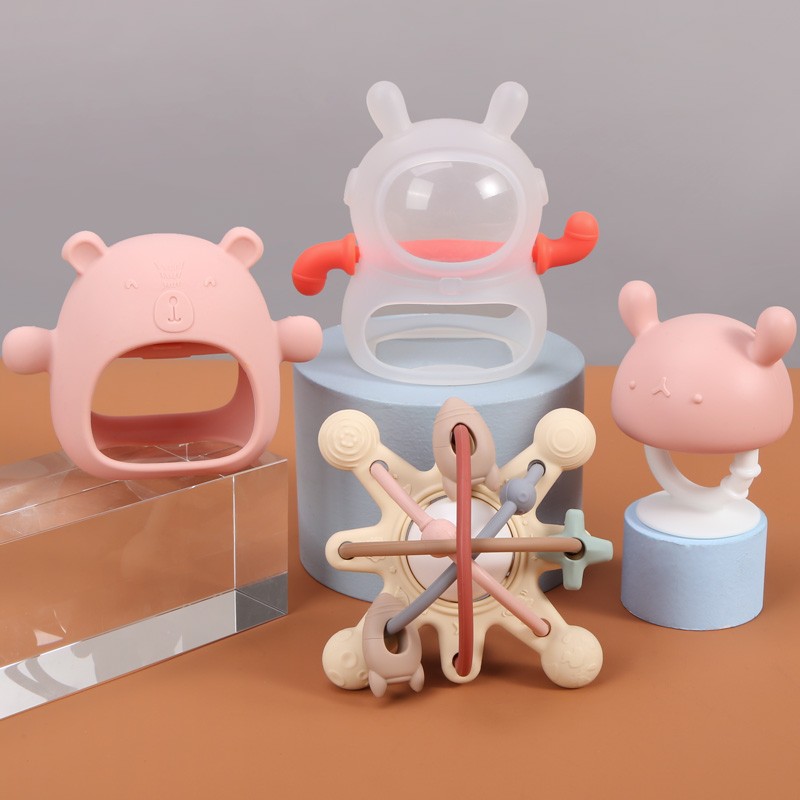 Baby Teether Manufacturer - Organic Wooden Ring Pacifier