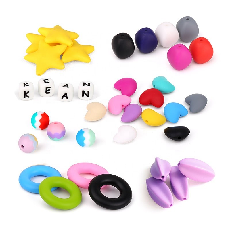 Silicone Beads Manufacturer - Custom Double Hole Round Beads