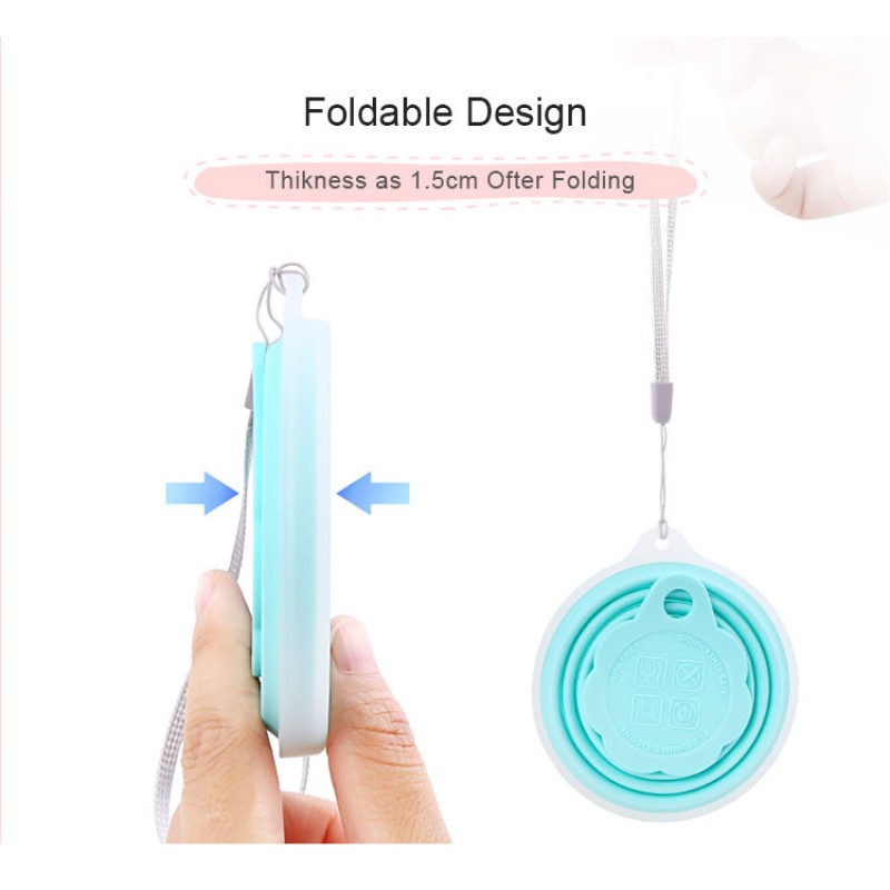 Collapsible Mug Manufacturer - Foldable Travel Mug with Lid