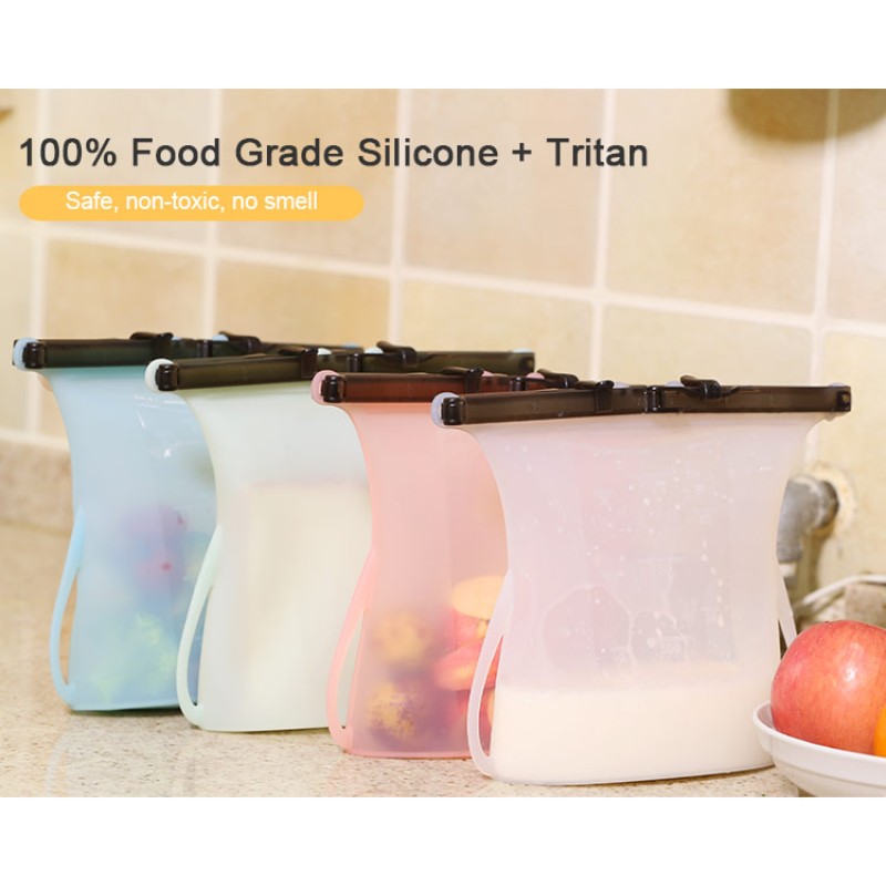 Reusable Silicone Food Bag Manufacturer - BPA Free Leak-proof Storage