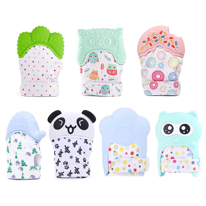 Baby Teething Mittens Manufacturer - Hand Bear Teether Set