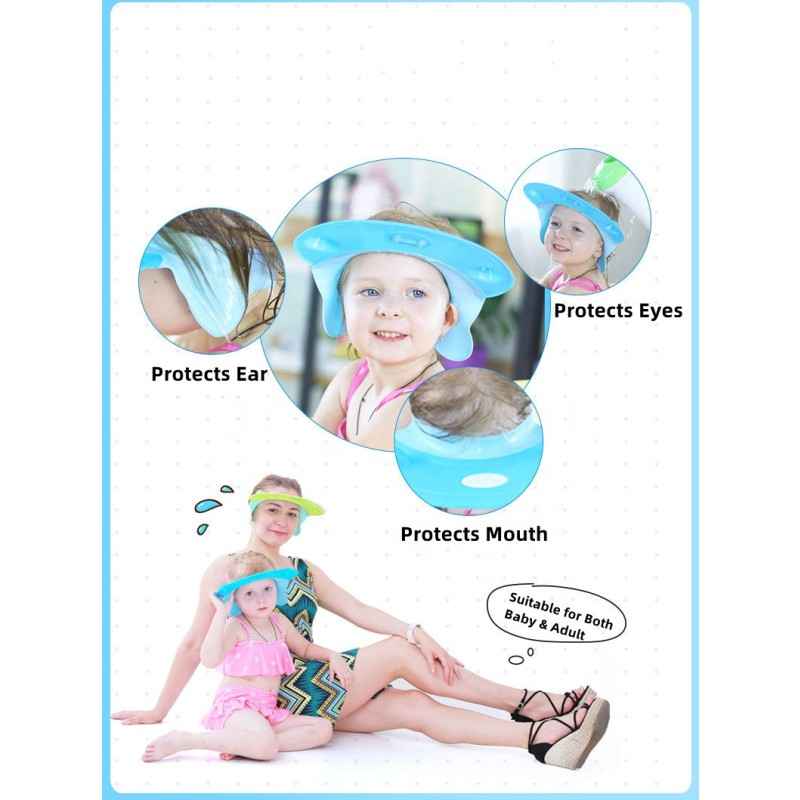 Baby Shampoo Hat Manufacturer - Adjustable Bath Hair Shield