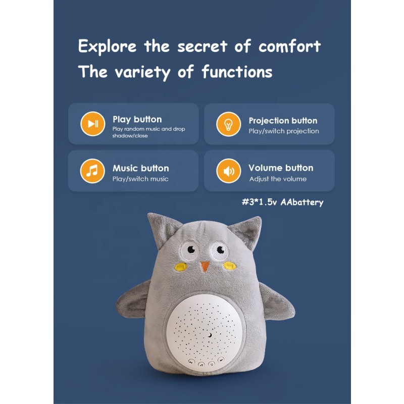 Baby Sound Machine Manufacturer - Cry Activated White Noise