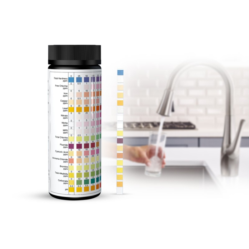 Water Test Kit Manufacturer - 16 in 1 Drinking Water Strips