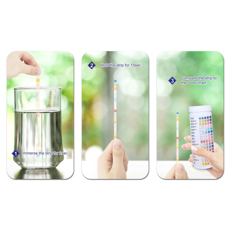 Water Test Strips Manufacturer - 16 Parameters Quality Testing