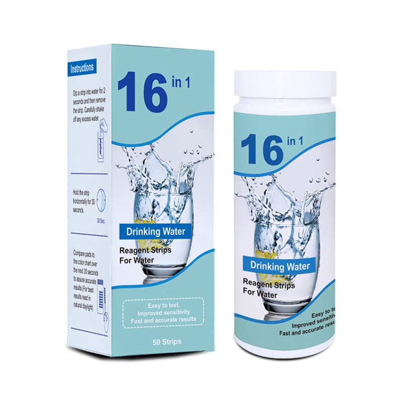Drinking Water Test Kit Manufacturer - 16 in 1 Analysis Strips