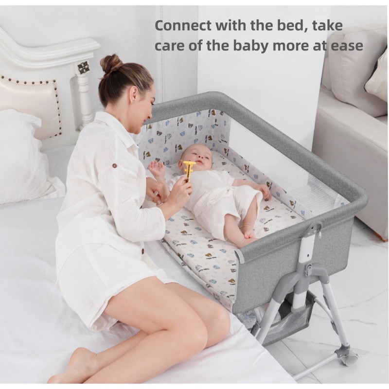 Baby Bedside Sleeper Manufacturer - Portable Infant Bassinet Crib
