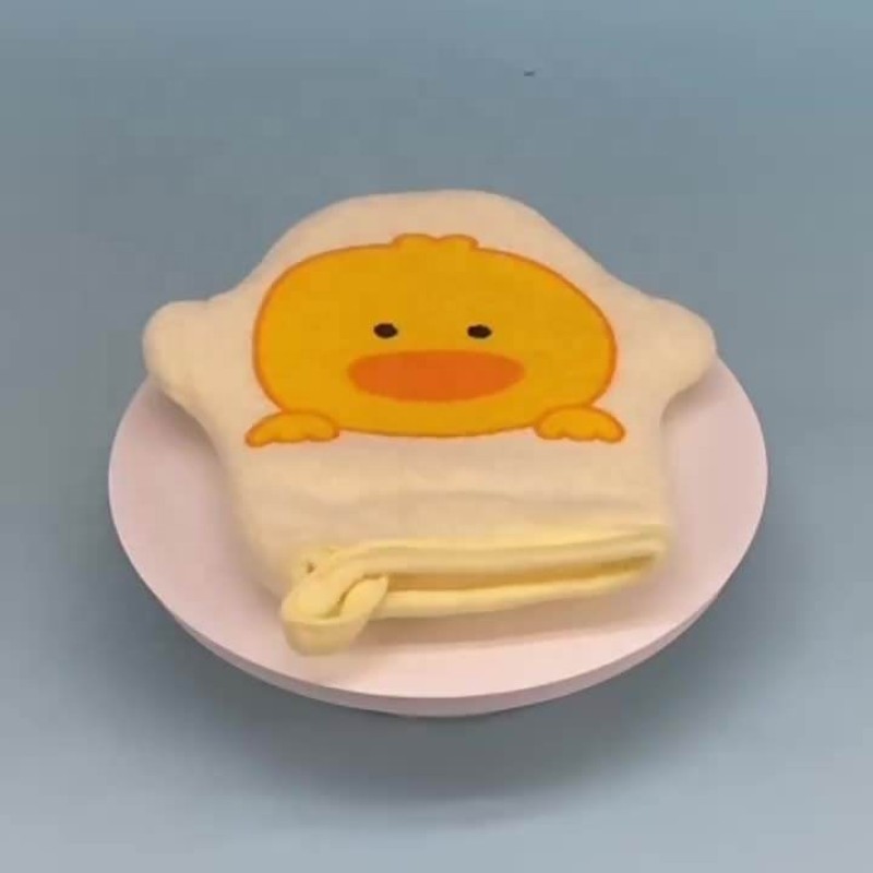 Bath Mitten Manufacturer - Cotton Exfoliating Body Scrub