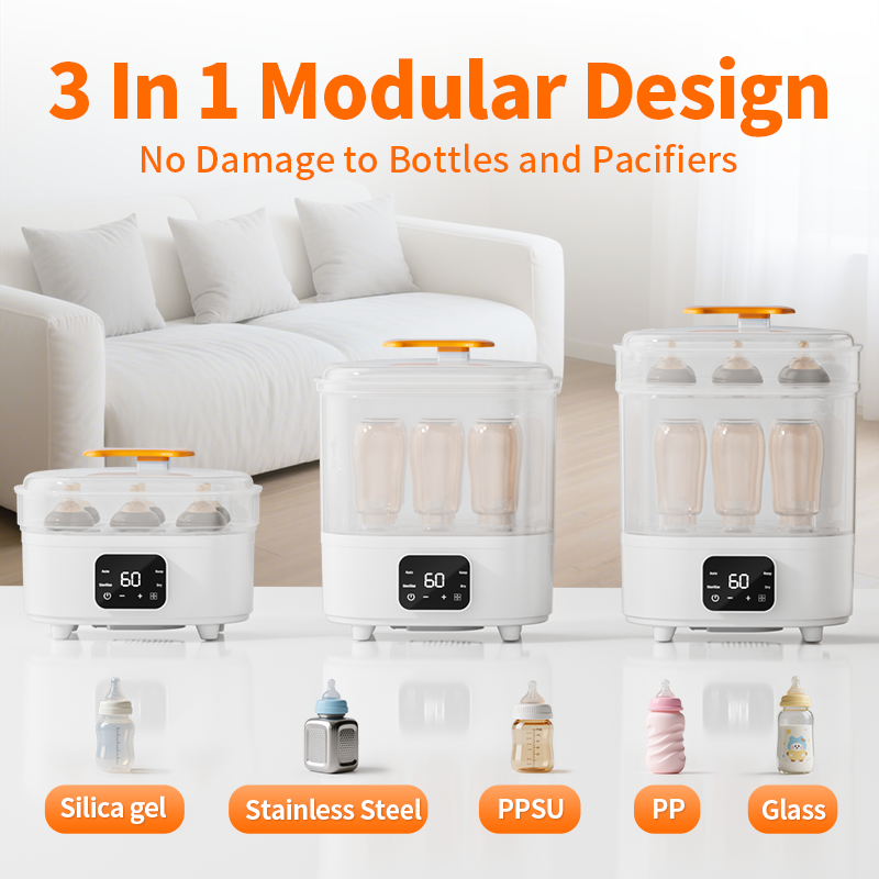 Baby Bottle Sterilizer Manufacturer - HD LCD Display Dryer