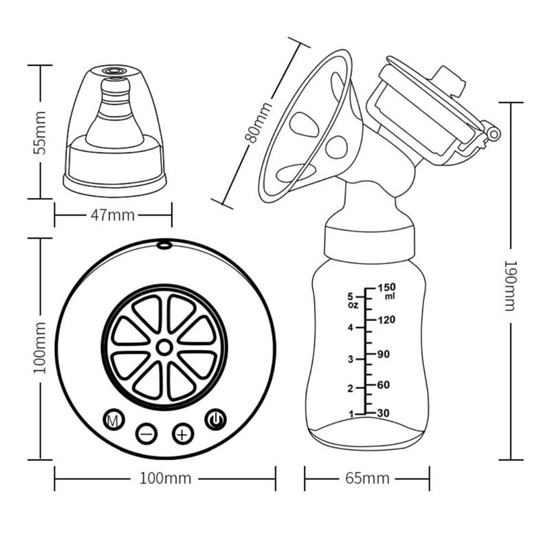 Electric Breast Pump Manufacturer - Hands Free Double Suction
