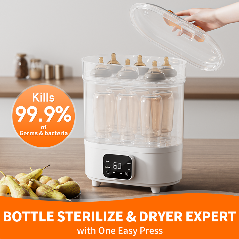 Baby Bottle Sterilizer Manufacturer - Digital Display Dryer