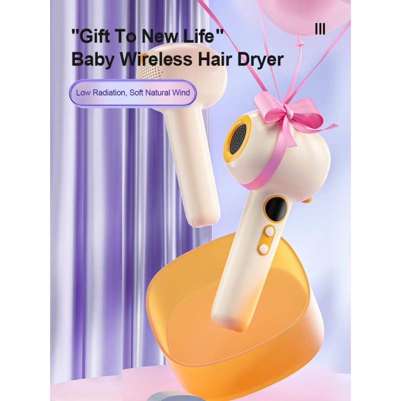 Baby Hair Dryer Manufacturer - Cordless Rechargeable LED