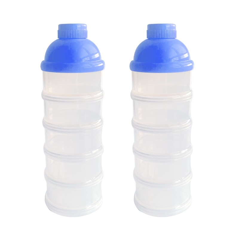 Baby Snack Case Factory - 2PCS 5 Layer Portable Stackable