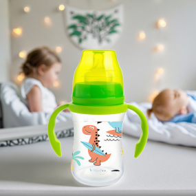 Baby Bottle Factory - BPA Free 250ml PP Wide Neck Silicone