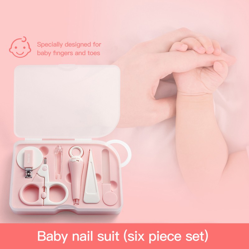 Baby Brush Set Factory - 6 in 1 Grooming Kit Manicure Brush