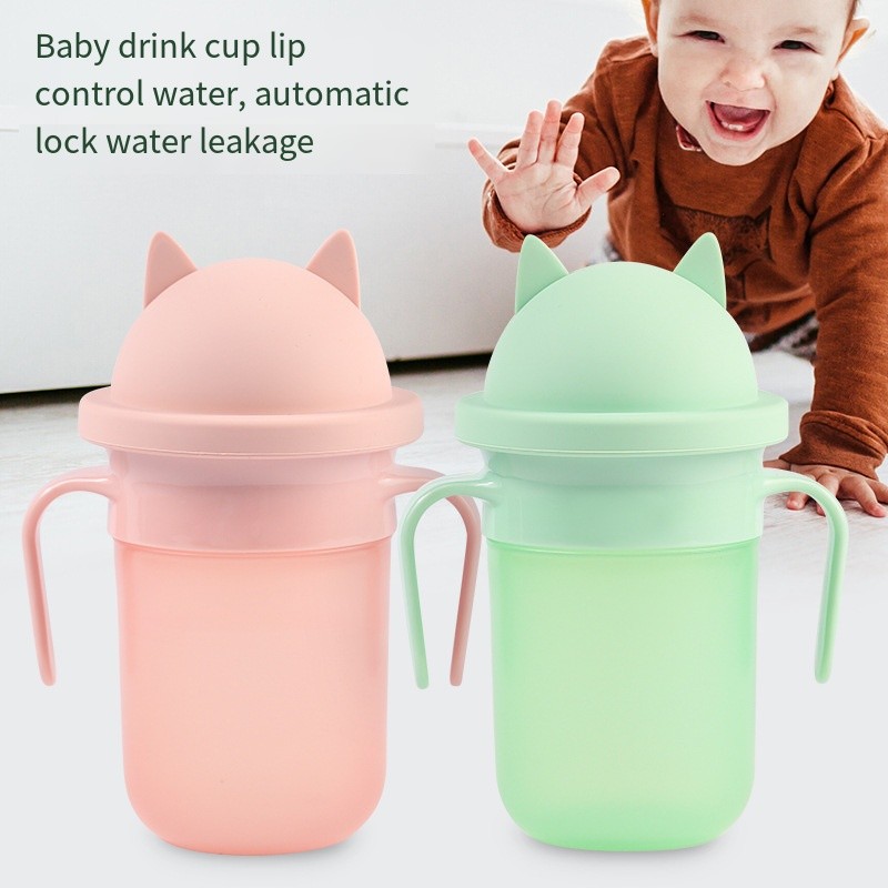 Sippy Cup Factory - 360 Degree Spill Proof Cat Theme