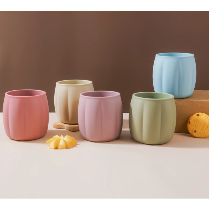 Baby Drinking Cup Factory - Children's Silicone Pumpkin Cup