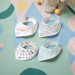 Baby Bandana Bib Factory - Hot Selling Solid Colors Set