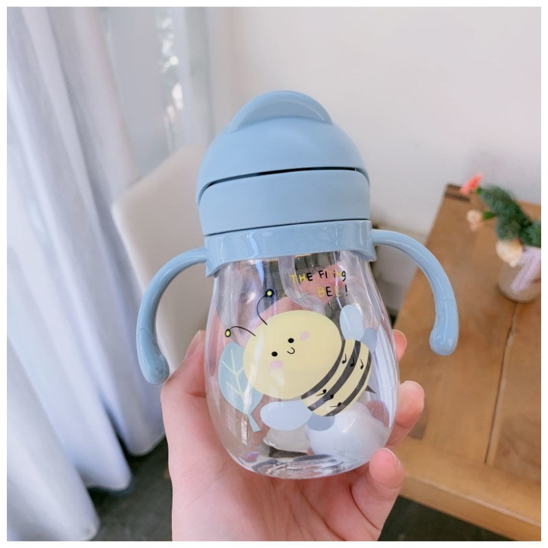 Baby Sippy Cup Factory - Cartoon Bear Portable with Handle