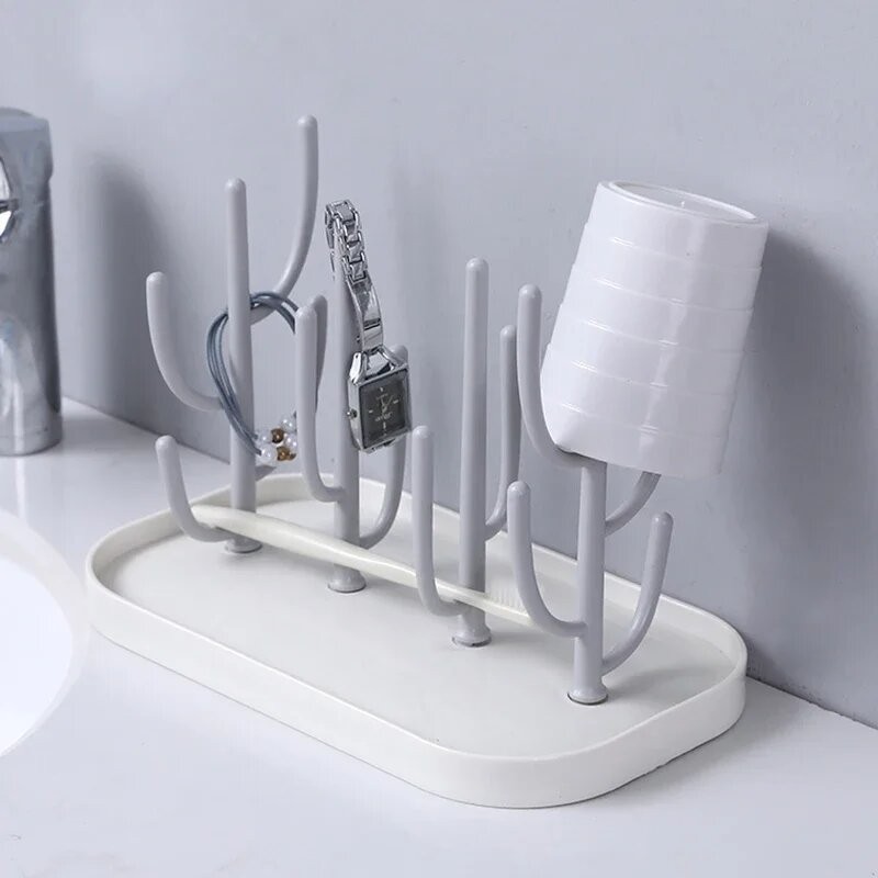 Bottle Holder Factory - Creative Tree Shaped Drain Cup Holder