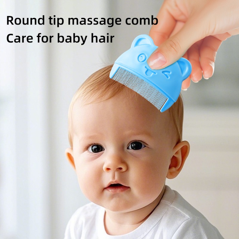 Baby Hair Brush Factory - Soft Infant Comb Head Massager