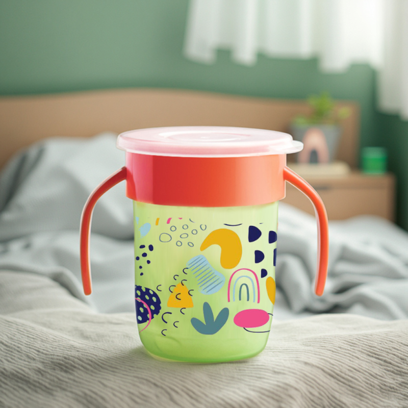 Baby Learning Cup Factory - OEM BPA Free 250ml Silicone Duck