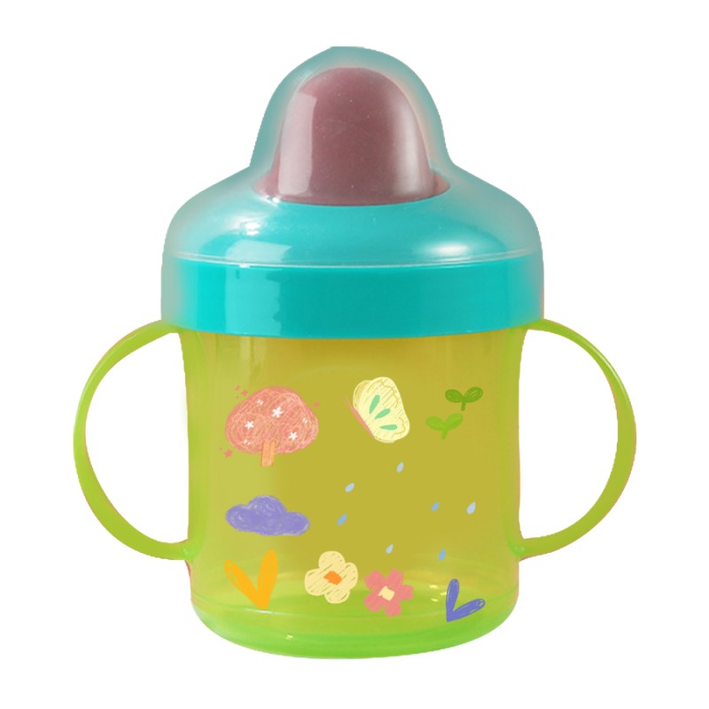 Baby Training Cup Factory - OEM BPA Free 200ml Double Handle