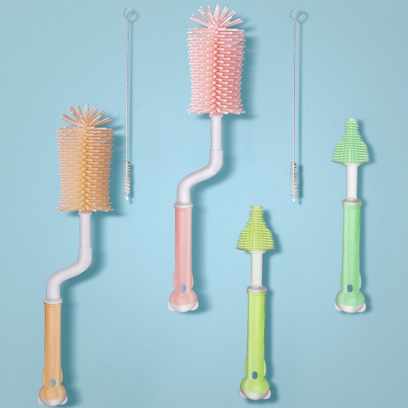Baby Bottle Brush Factory - 360 Degree Silicone Nipple Brush
