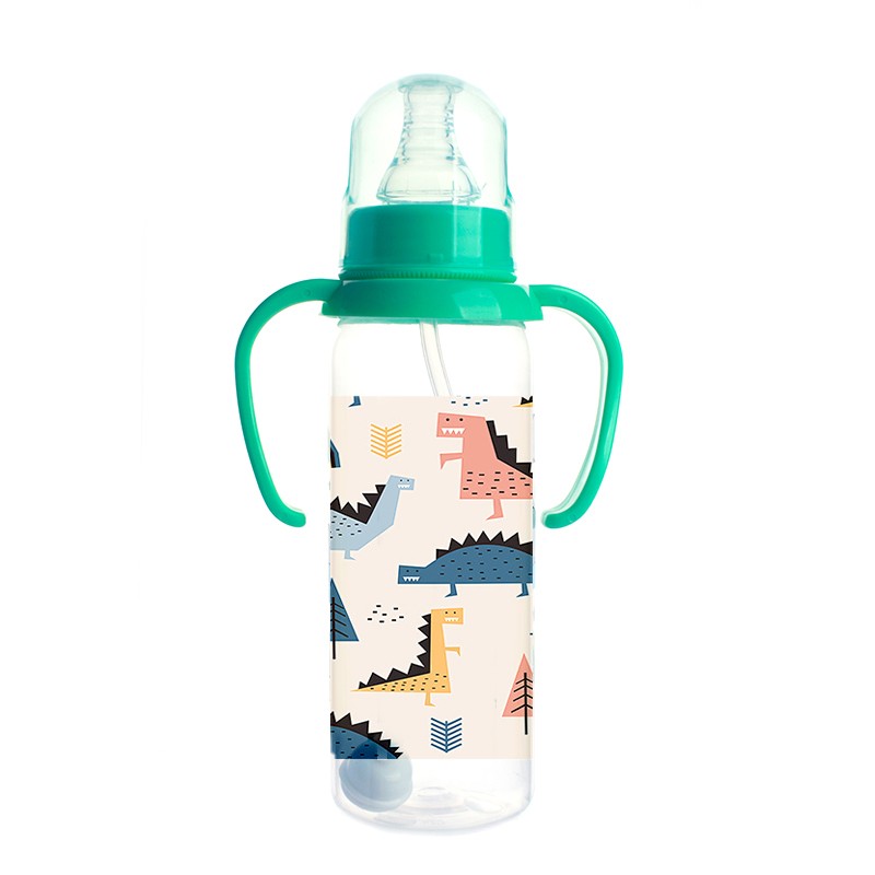 Baby Feeding Bottle Factory - BPA Free 250ml Pink Dinosaur