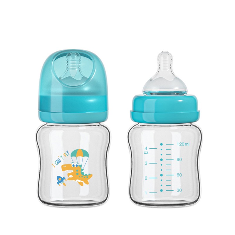 Baby Bottle Factory - Borosilicate Glass Milk Feeder 0-12 Months