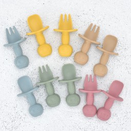Baby Feeding Set Factory - Wholesale BPA Free Silicone Fork