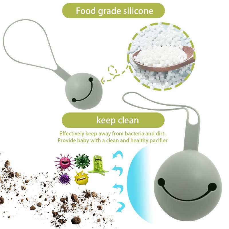 Pacifier Case Factory - Food Grade Waterproof Silicone Holder