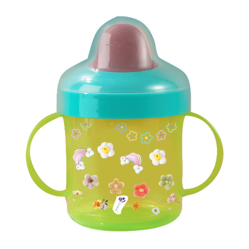 Baby Training Cup Factory - OEM BPA Free 200ml Double Handle