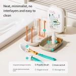 Baby bottle drying rack