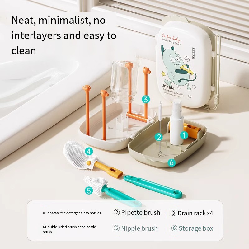 Bottle Drying Rack Factory - Portable Multi Functional BPA Free